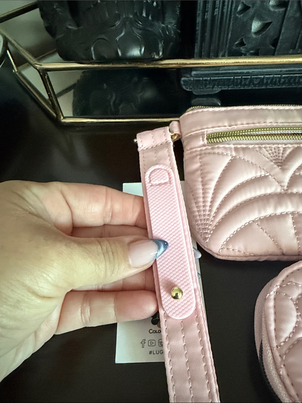 lug Bubblegum Pink Heart Pouch & Super Metro Wicked Bubblegum - Picture 7 of 12